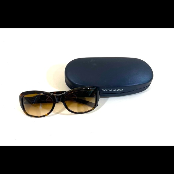 GIORGIO ARMANI Men’s Brown Tortoise Sunglasses - Picture 7 of 7